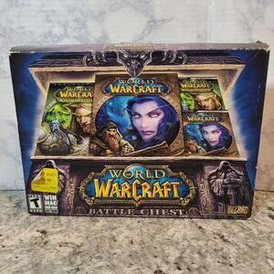 World of Warcraft Battle Chest Burning Crusade PC CD-ROM Windows XP Vista 7 Mac
